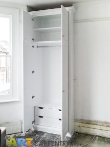 Two Alcove Fitted Wardrobes