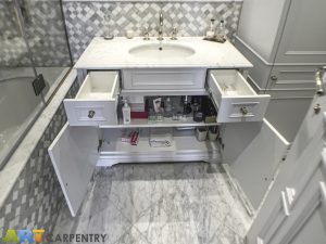 Vanity units - sink cabinet and bathroom wardrobe