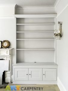Traditional style bookcase