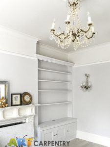 Traditional style bookcase