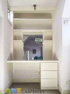 Desk Table with shelving